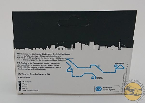 Stuttgarter Holz StadtBUS - Citaro - Linie 92